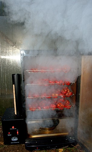 Using a shop bradley smoker